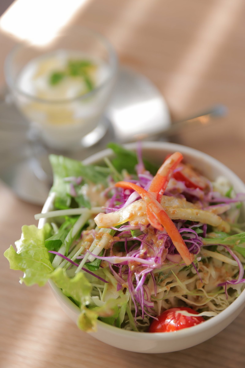 image - japanese green salad by hiro kokoro flickr