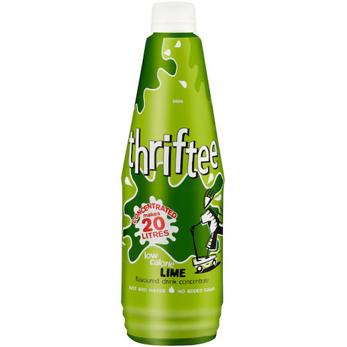 image - thriftee lime cordial