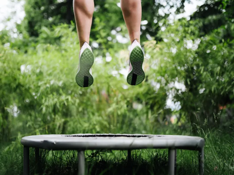 image - rebounder trampoline exercise 