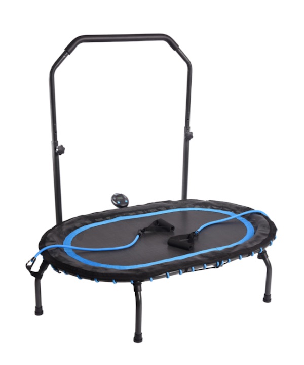 image - stamina fitness trampoline with bar for adults