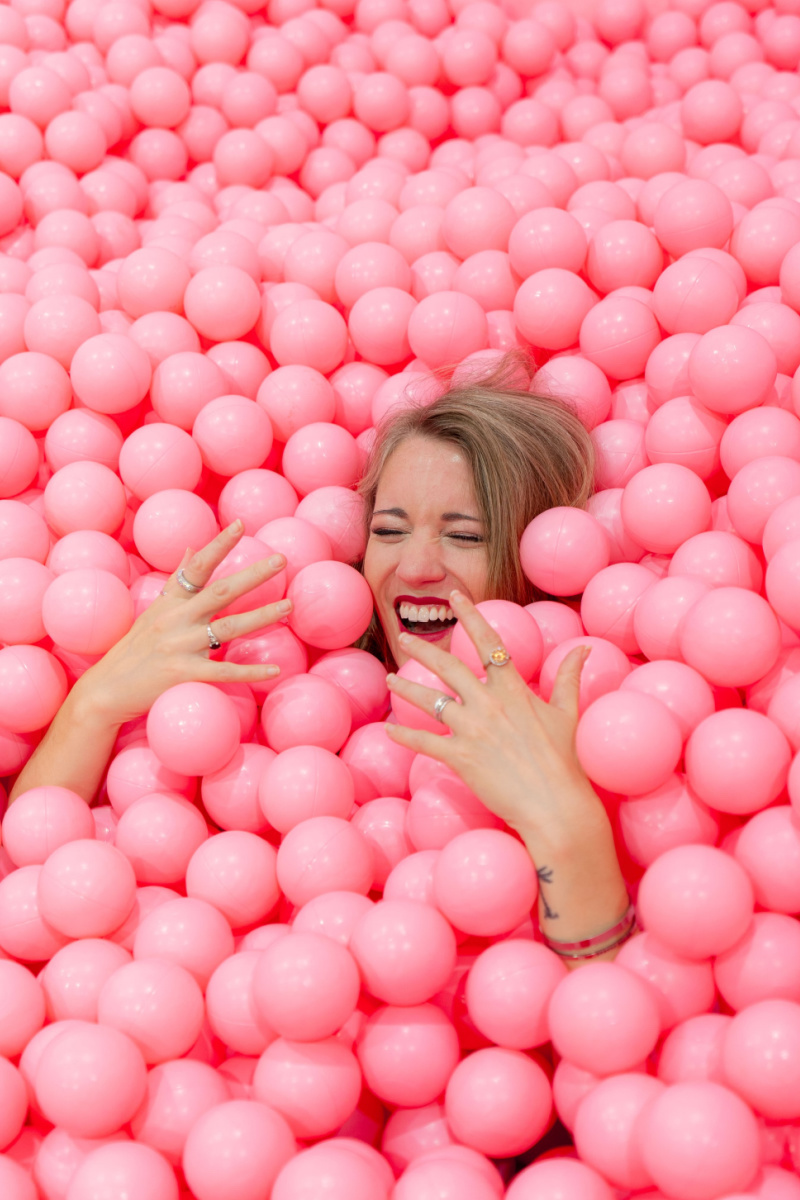 image - trampoline ball pit