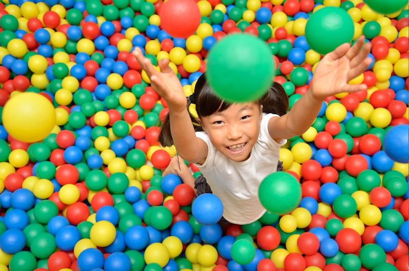 image - trampoline ball pit game 